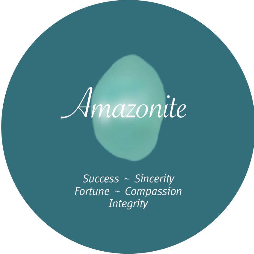 Amazonite Worry Stone Element