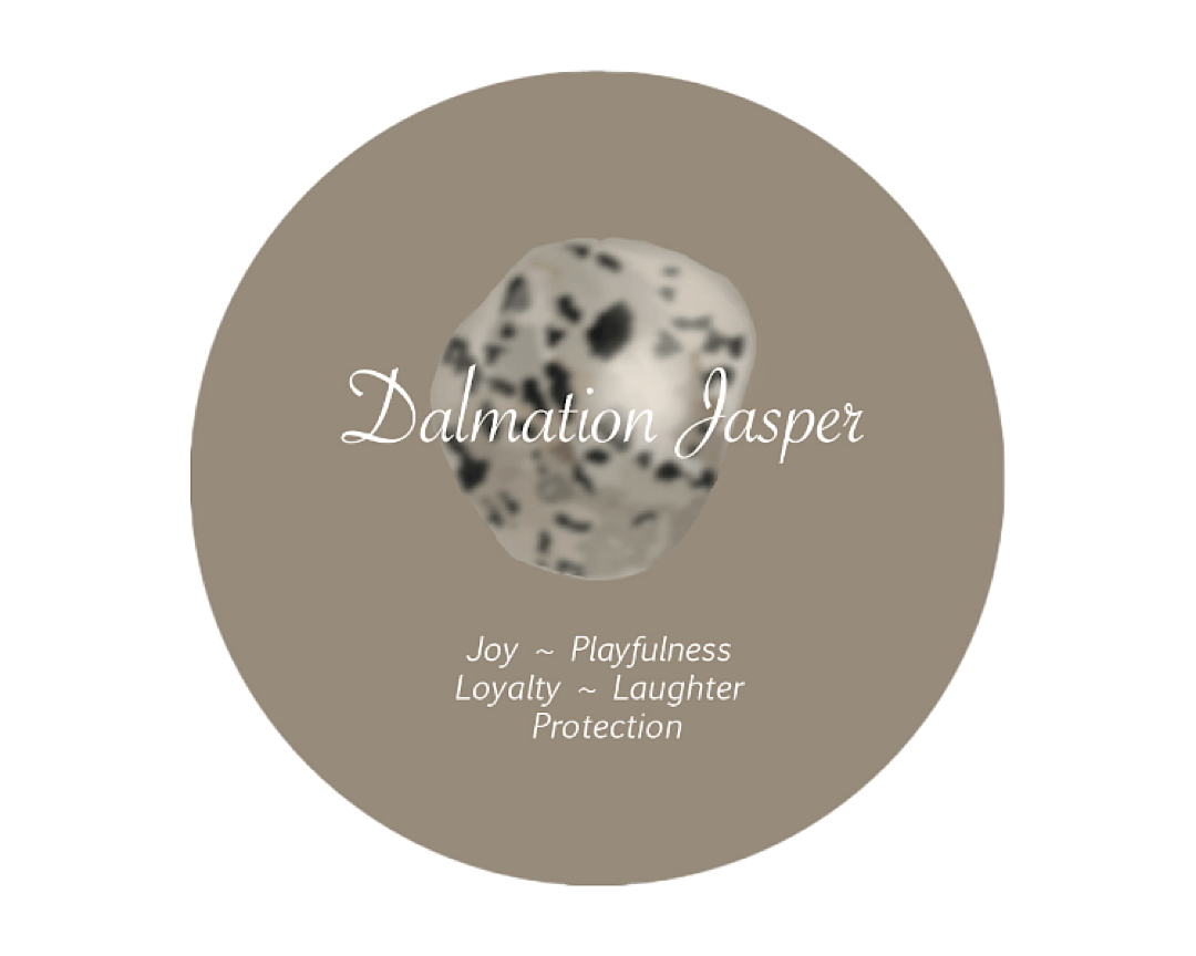 Dalmatian Jasper Crystal Element