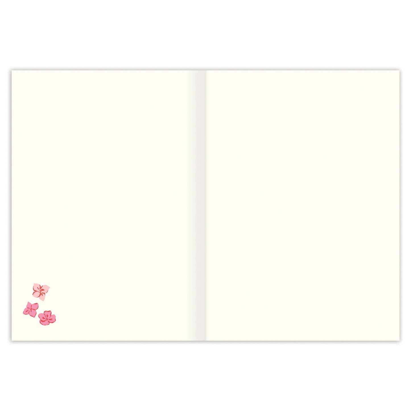 Bright Florals Vase Thank You Card