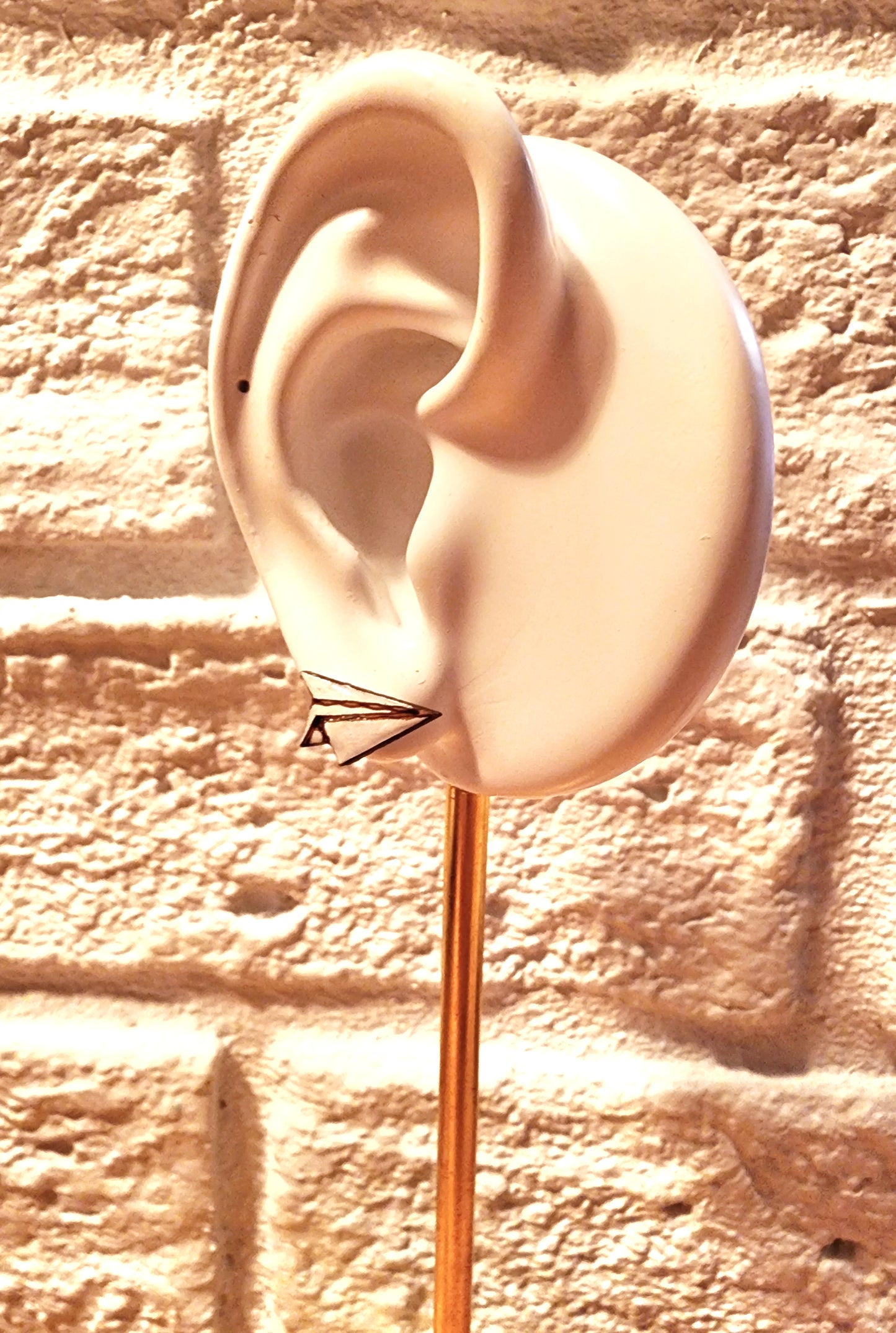 Paper Airplane Stud Earrings