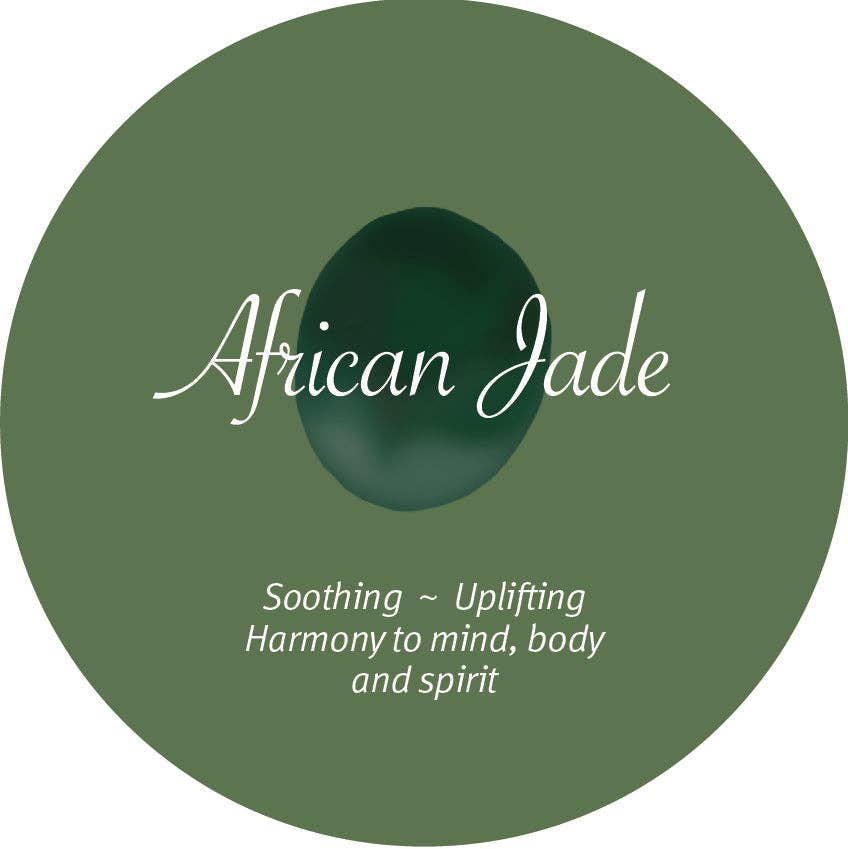 African Jade Octangle™ Crystal Element