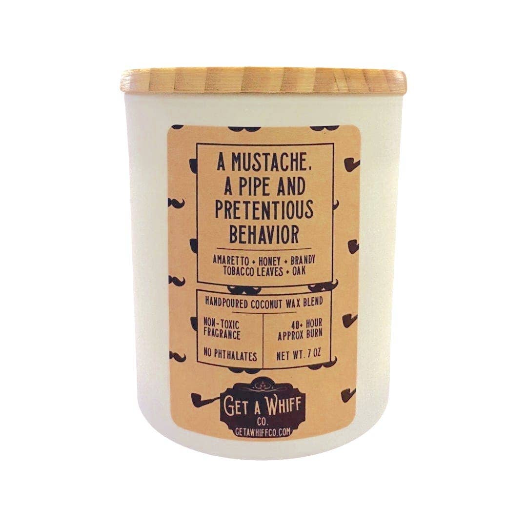 Whiskey Tobacco Soy/Coconut Candle | Non Toxic Candle