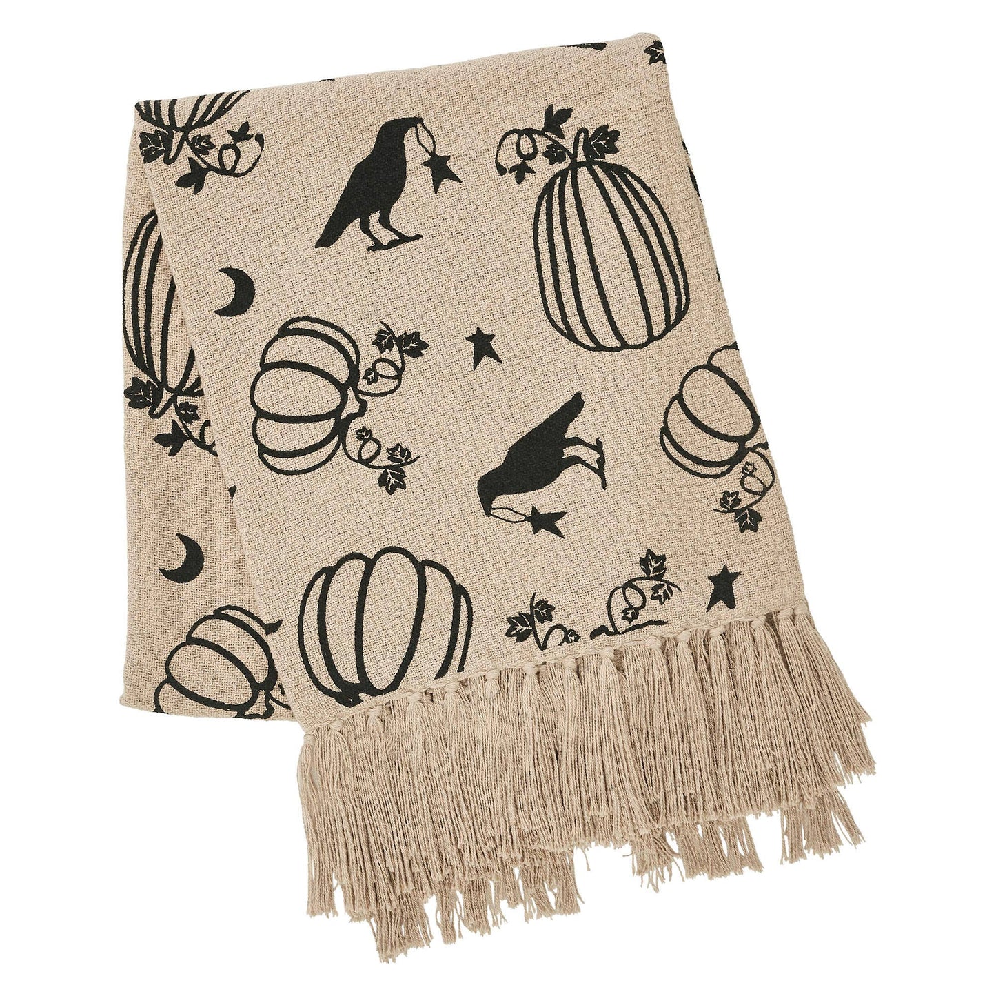 Raven Harvest Woven Throw 50x60