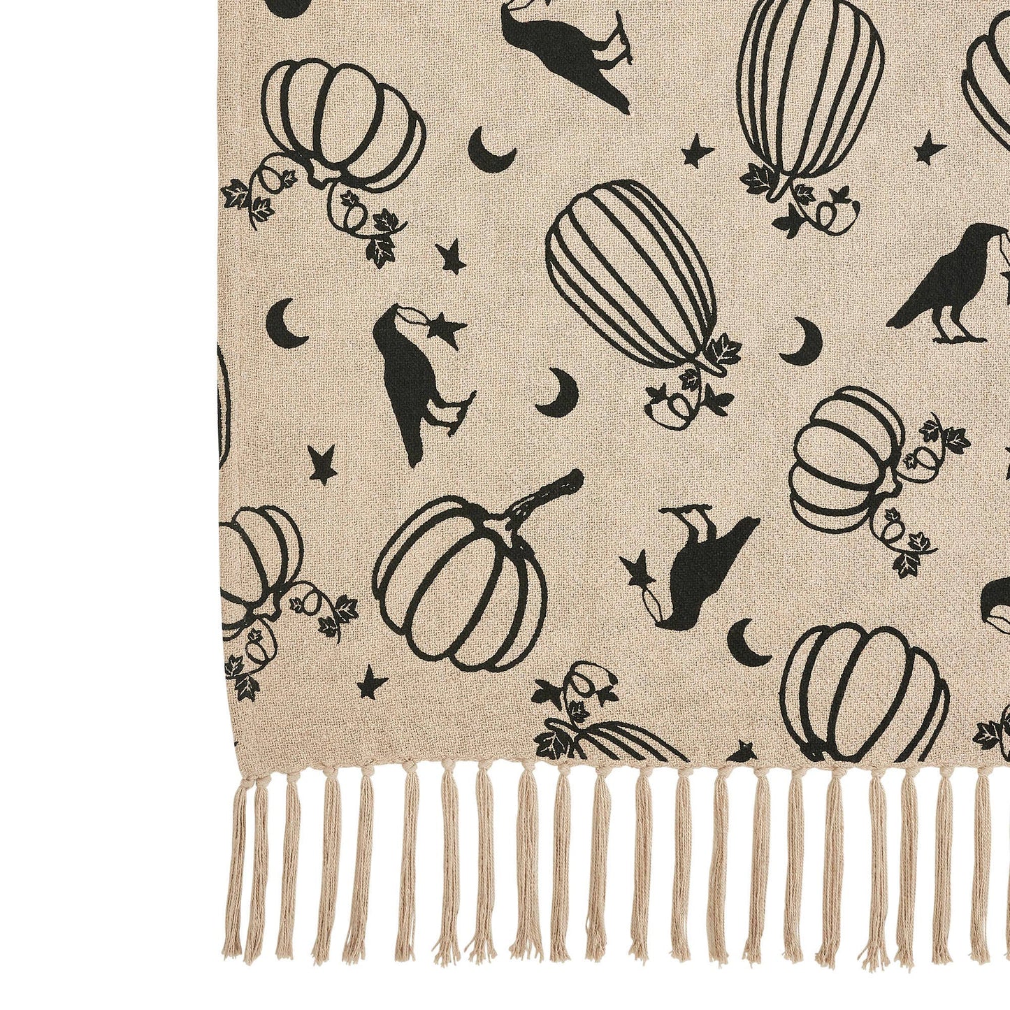 Raven Harvest Woven Throw 50x60
