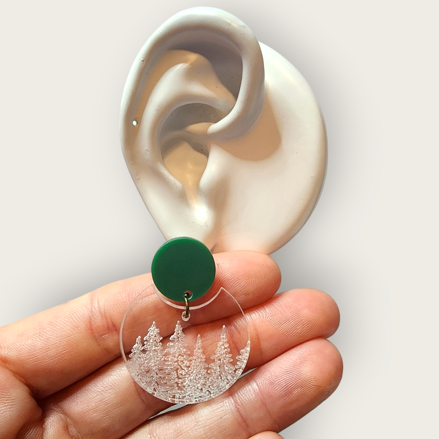 Into the woods earrings