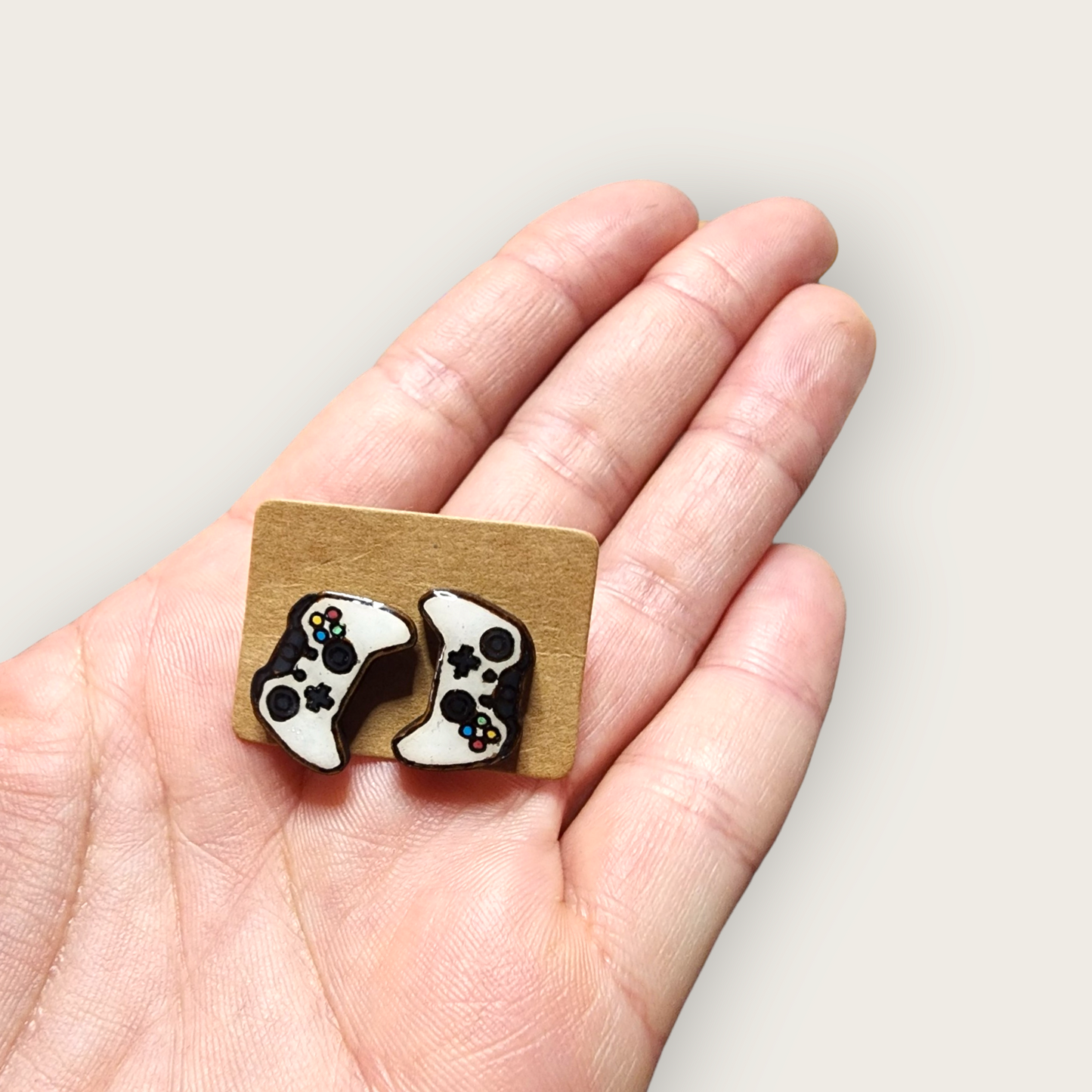Lady Bug Stud Earrings