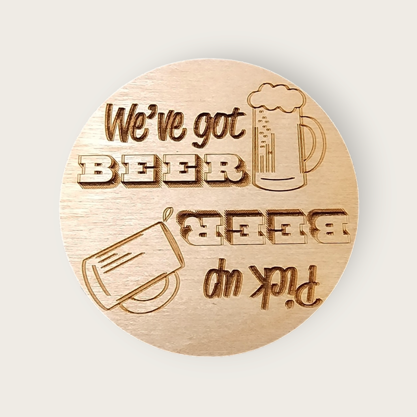 Beer magnet