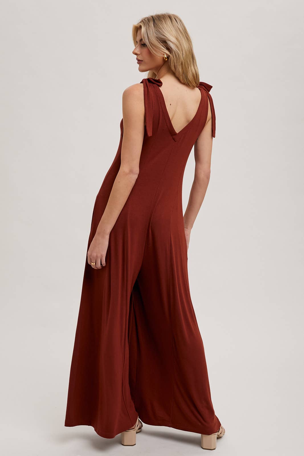 COMFY KNIT WIDE LEG JUMPSUIT