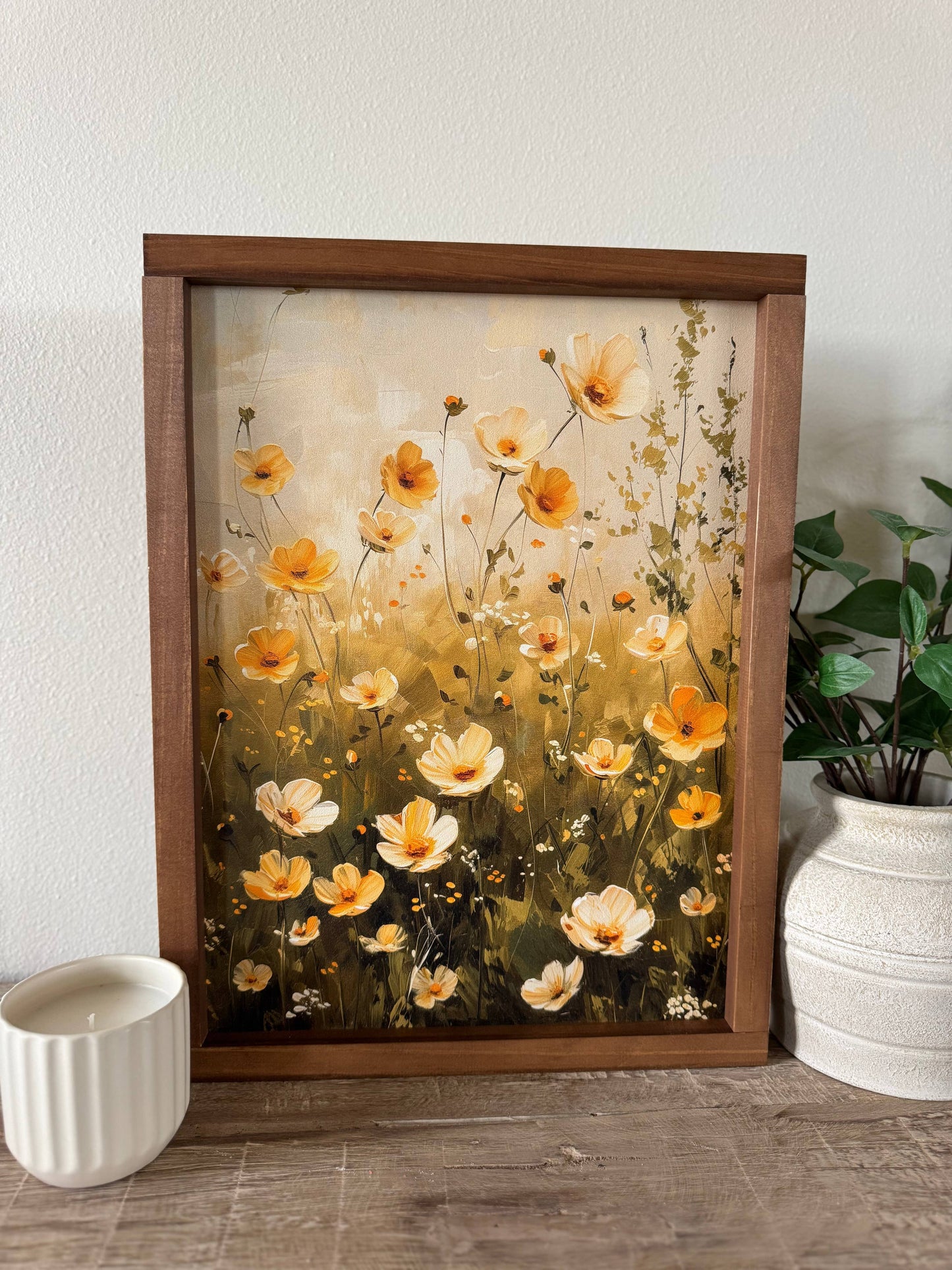 Yellow summer vintage