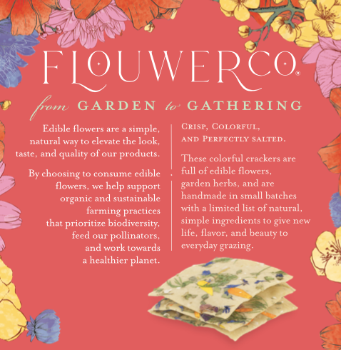 Artisanal Flower Crackers