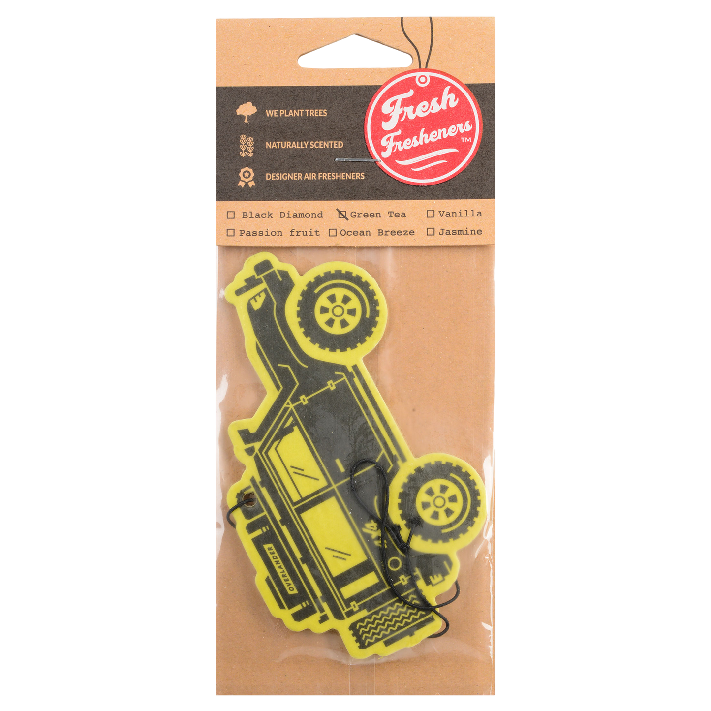 Overland Jeep Air Freshener Pack of 12