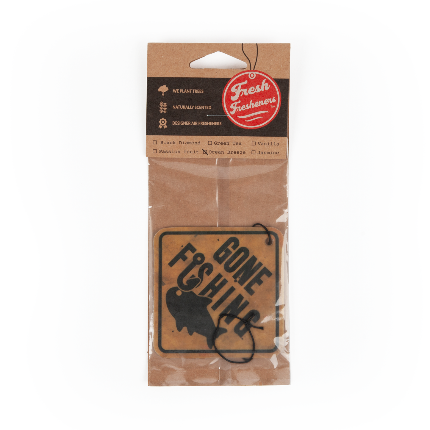 Gone Fishing Air Freshener Pack of 12