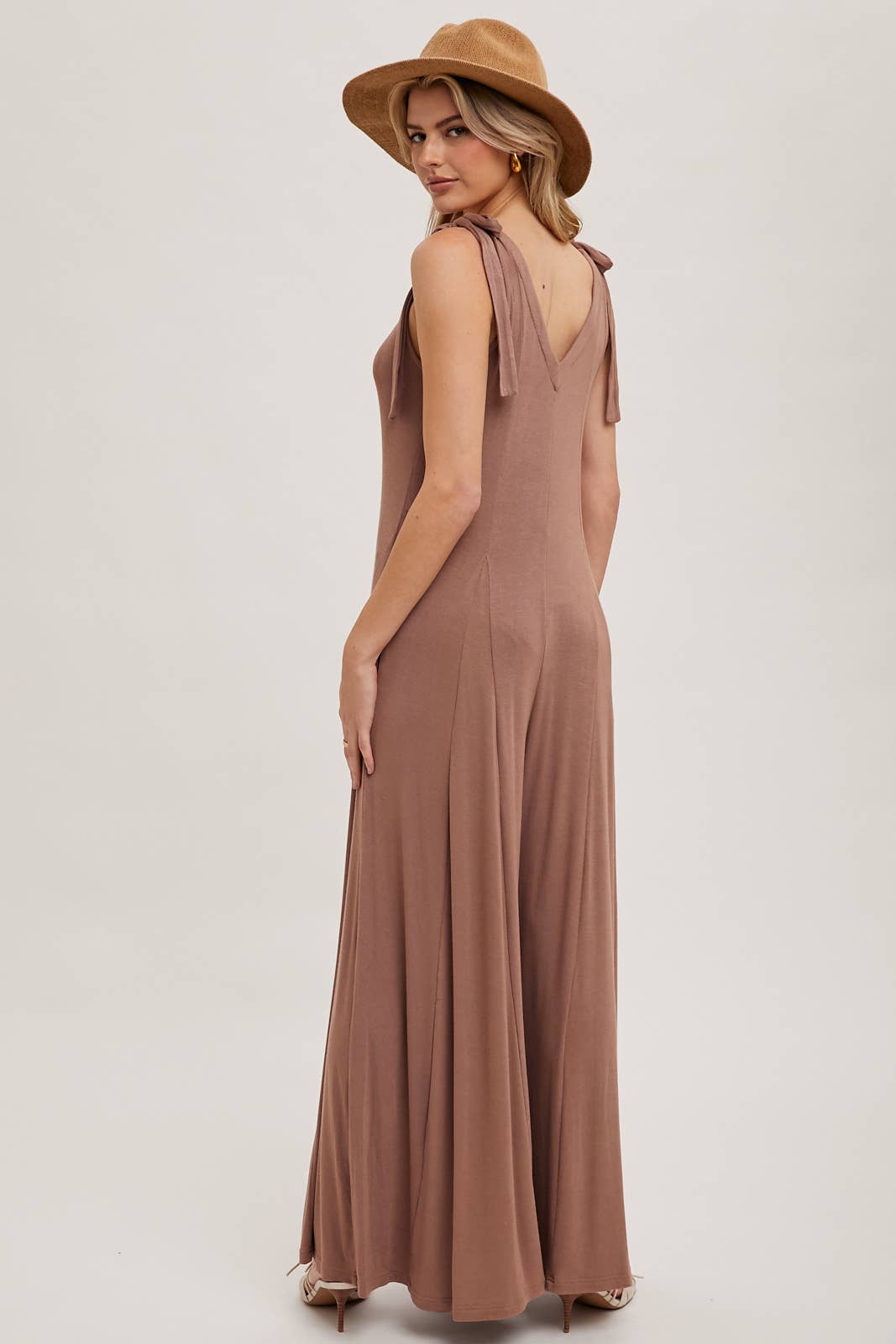 COMFY KNIT WIDE LEG JUMPSUIT
