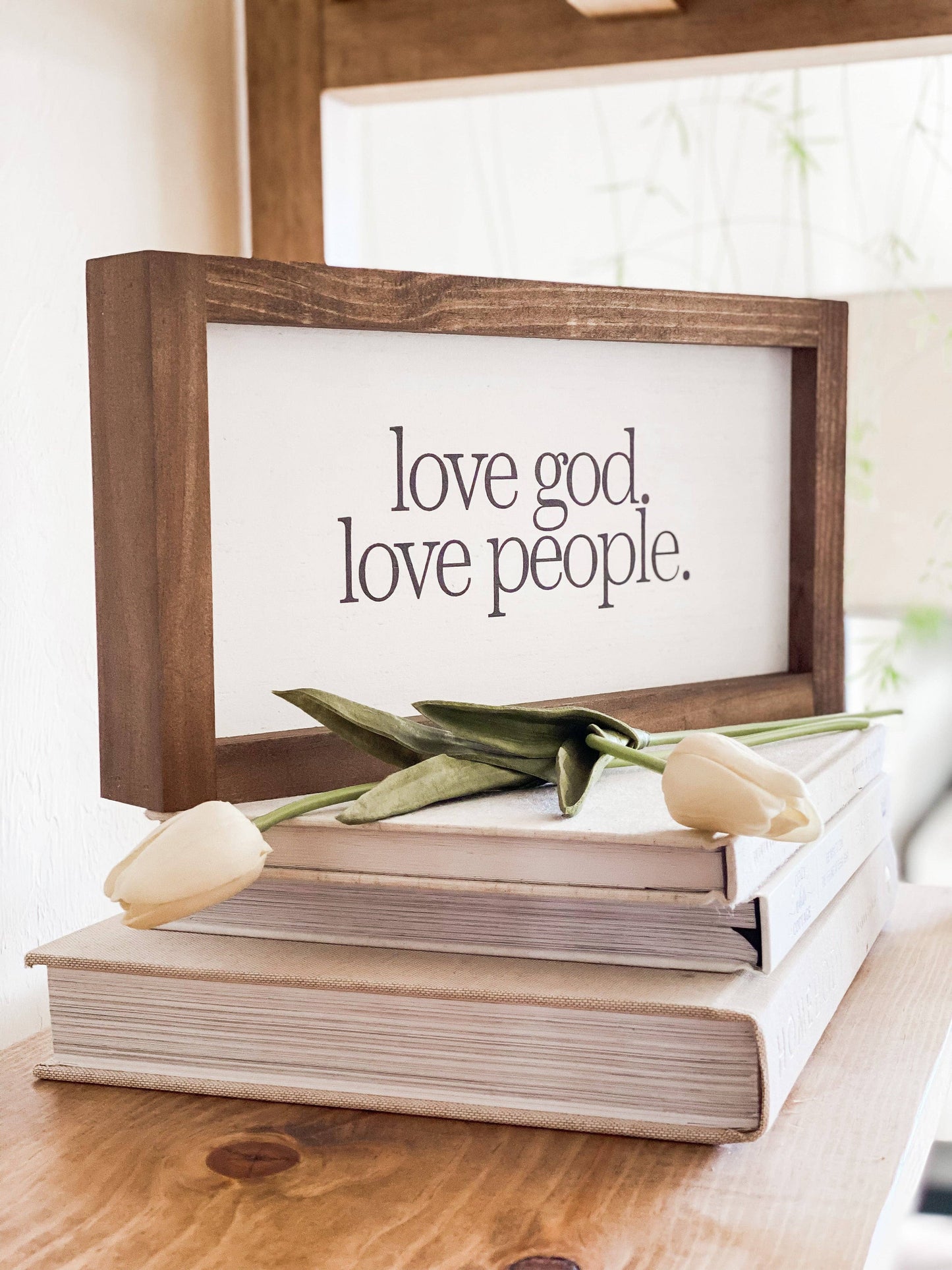 Love God. Love People.