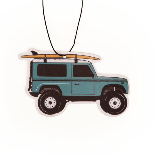 Defender with Surfboard Air Freshener Pack of 12