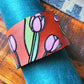 Tulip Leather Cuff