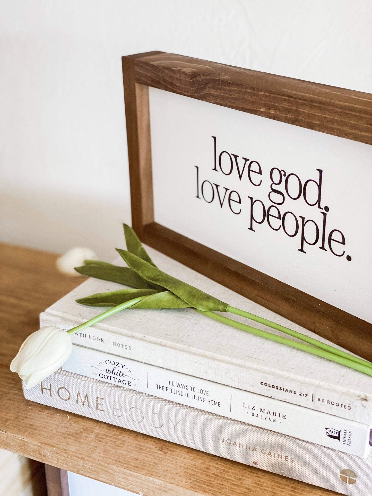 Love God. Love People.