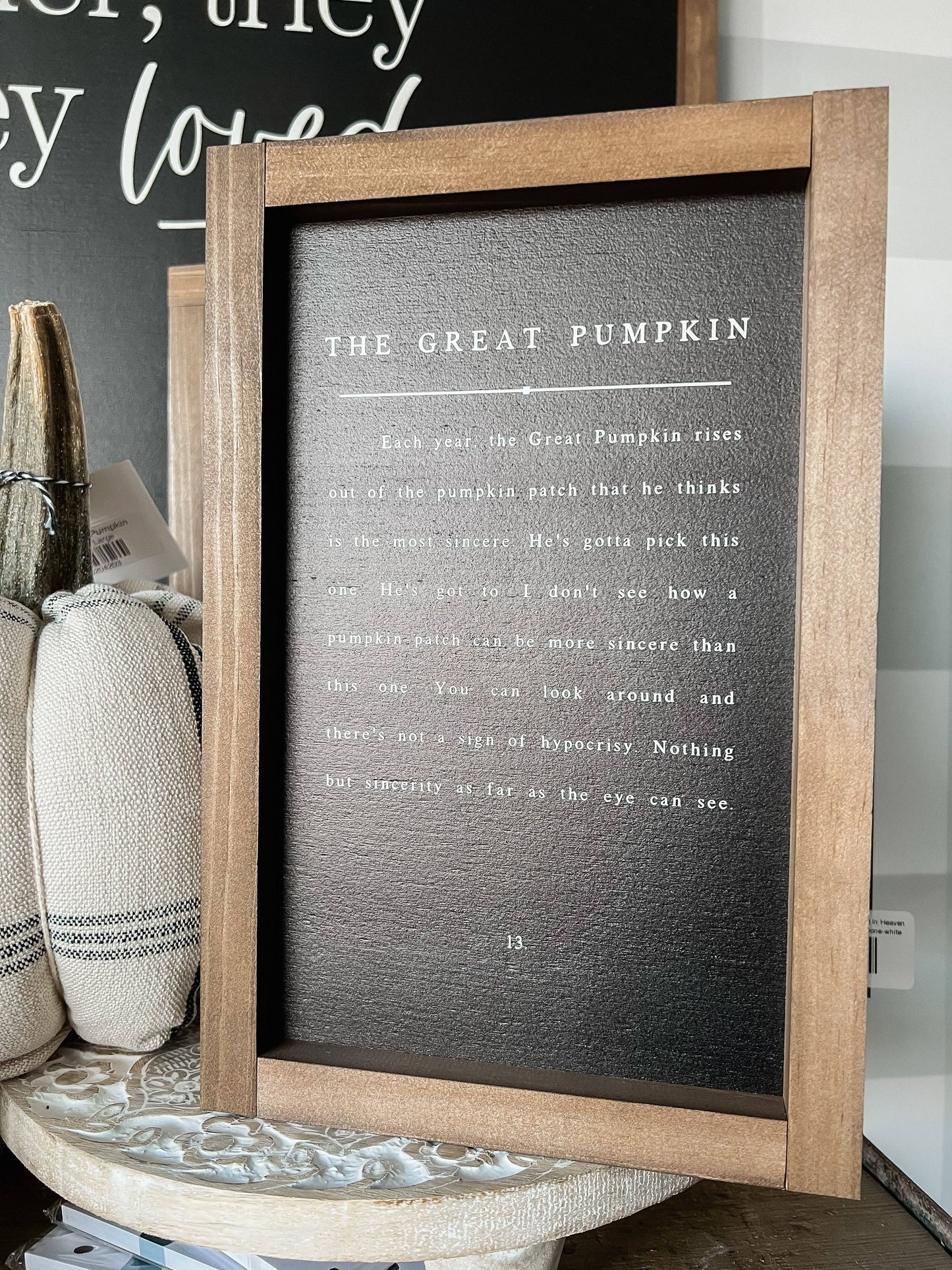 The Great Pumpkin - Charlie Brown