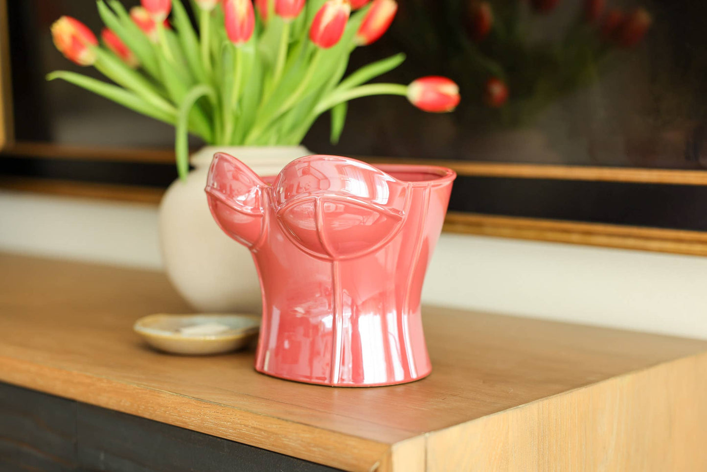 Ceramic Corset Planter
