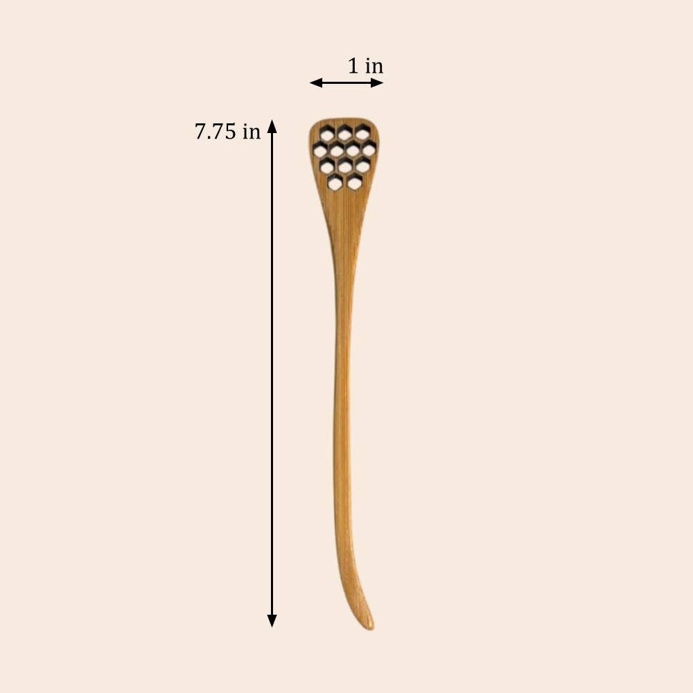Bamboo Honey Dipper Spoon | Earth Day Bestseller