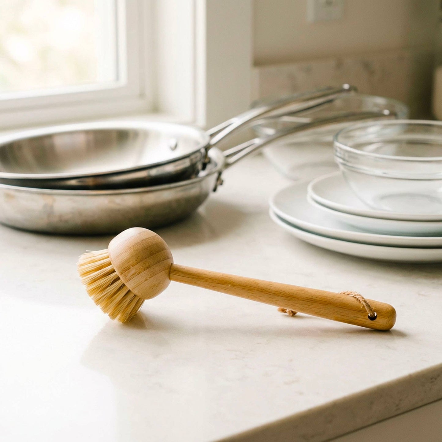 Bamboo Kitchen Dish Scrubber | Earth Day Bestseller