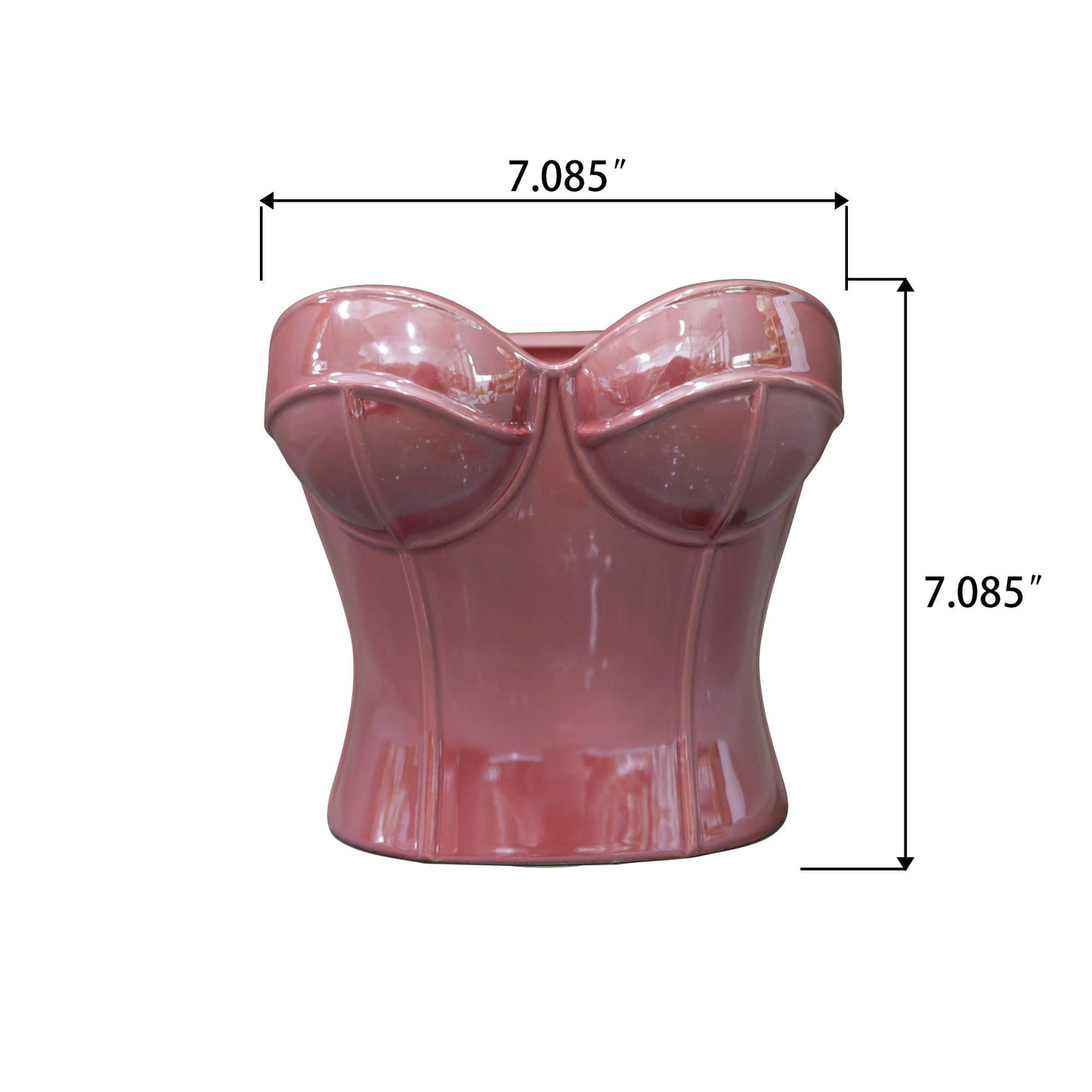 Ceramic Corset Planter