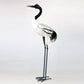 54" Tall Black-Necked White Crane Garden Figurines