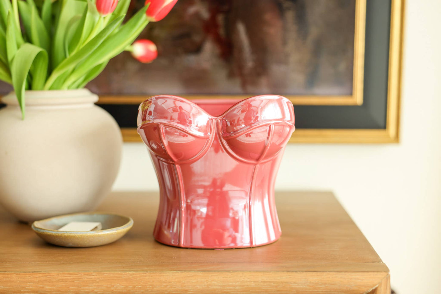 Ceramic Corset Planter