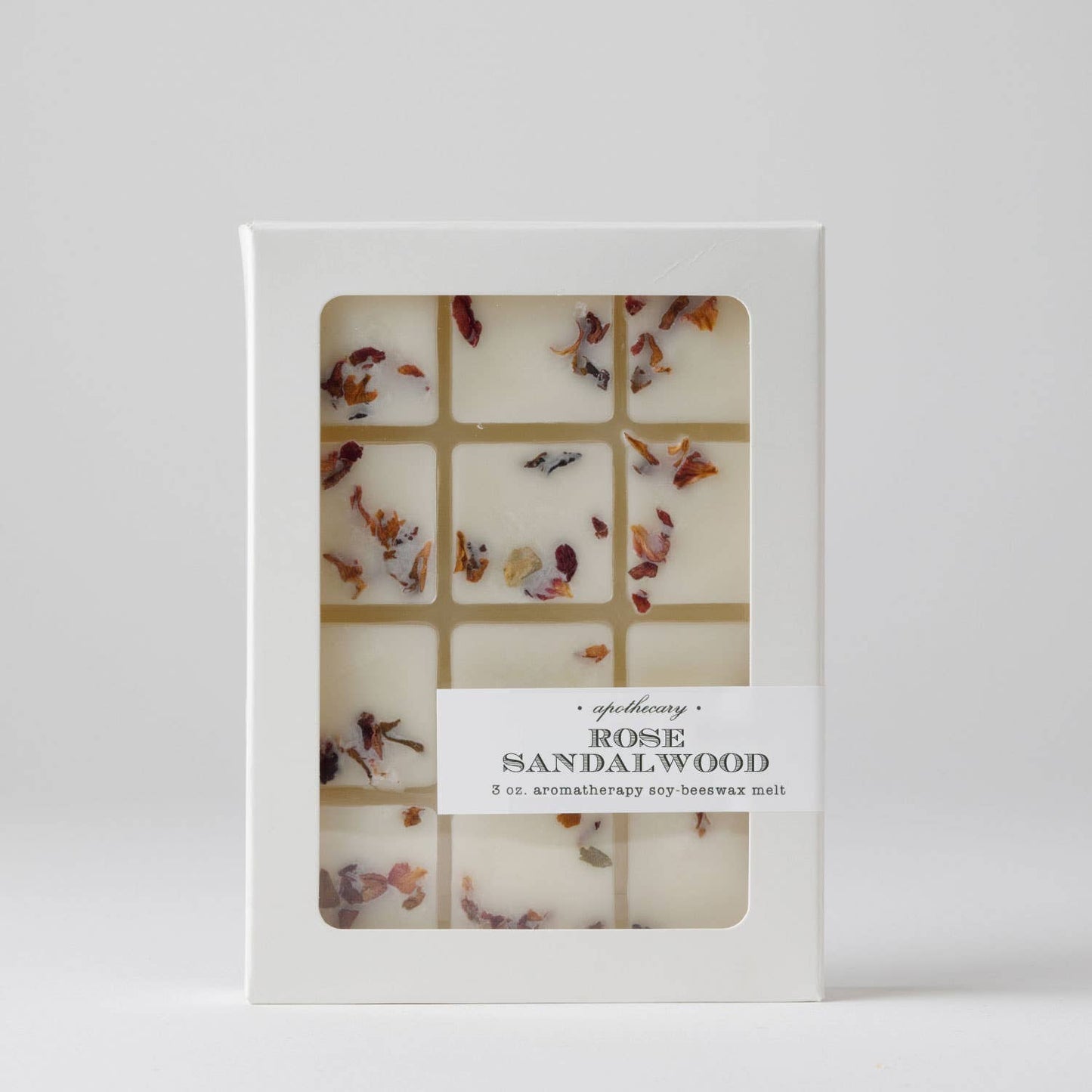 Rose Sandalwood Apothecary Wax Melt | mothers day spring