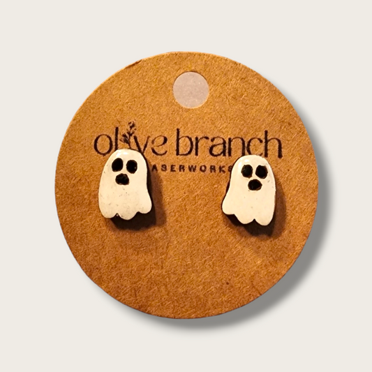 Ghost Stud Earrings