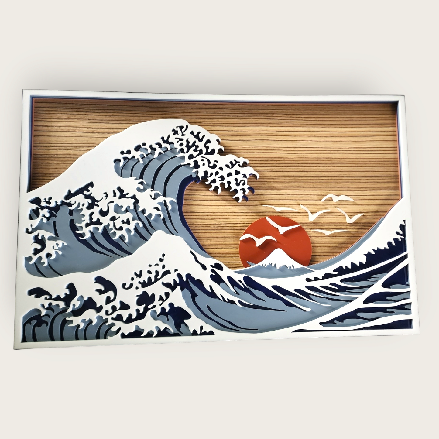 Layered Wave Wall Art