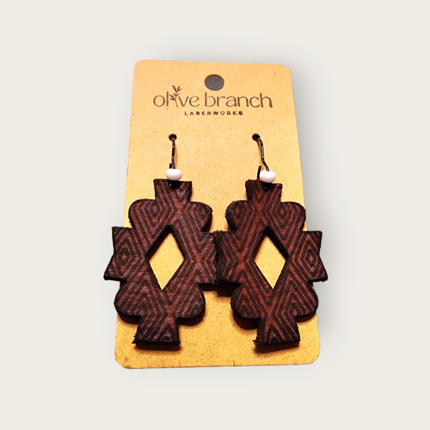 Aztec Leather Dangles