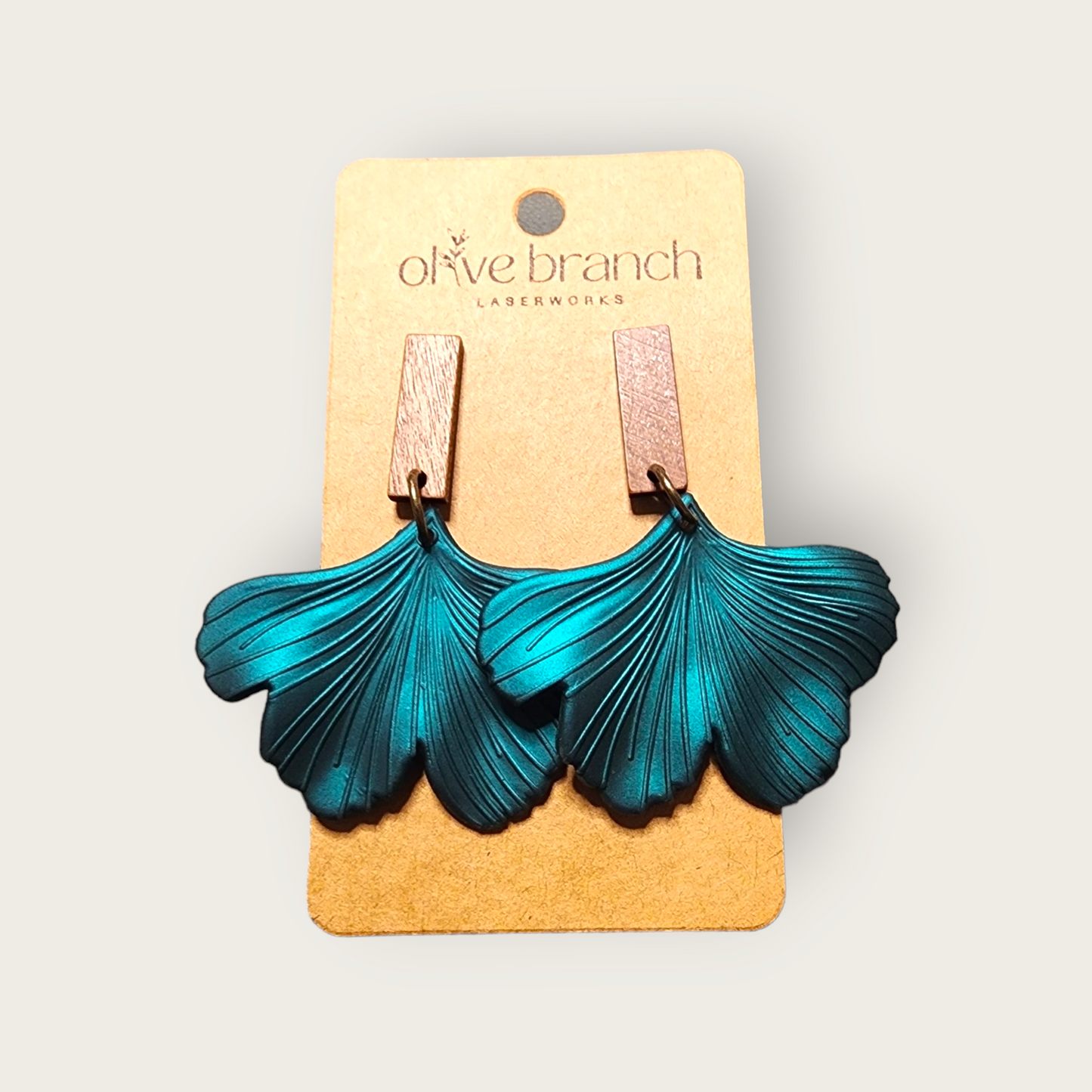 Ginko Leaf Earrings