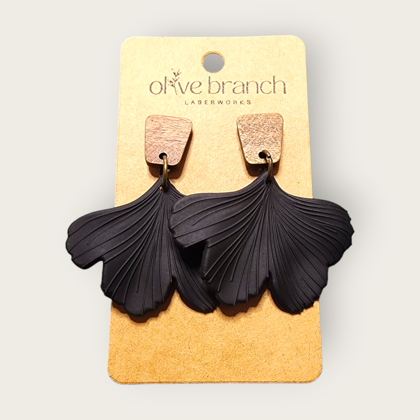 Ginko Leaf Earrings