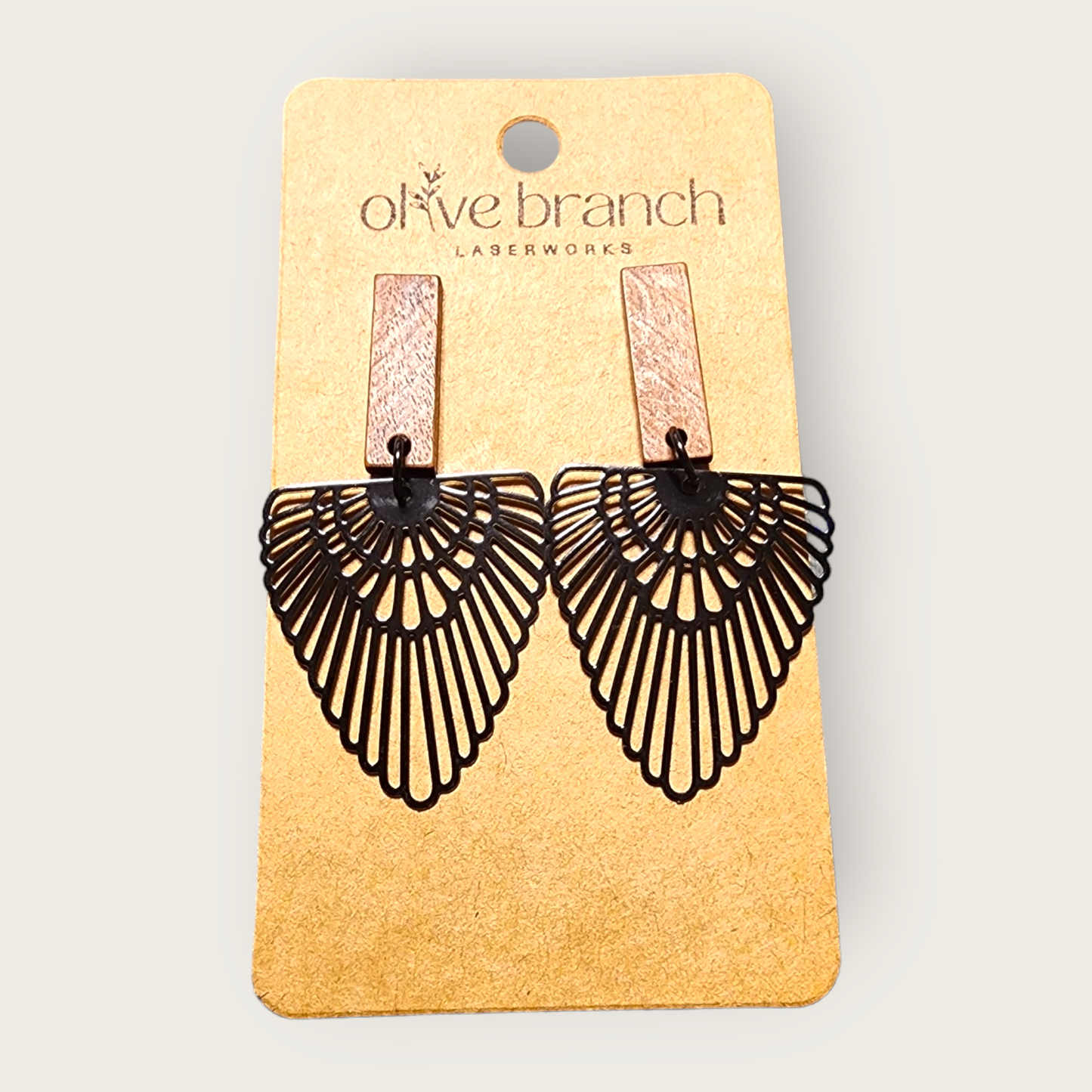 Drop Medallion Earrings