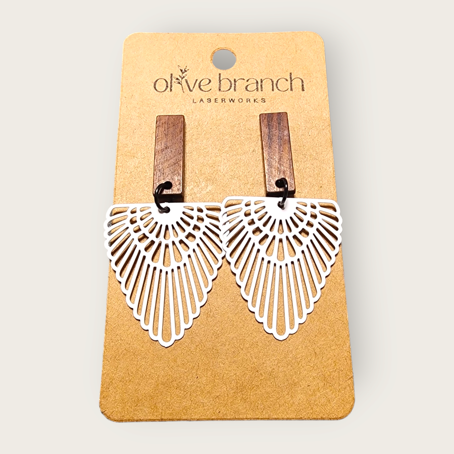 Drop Medallion Earrings