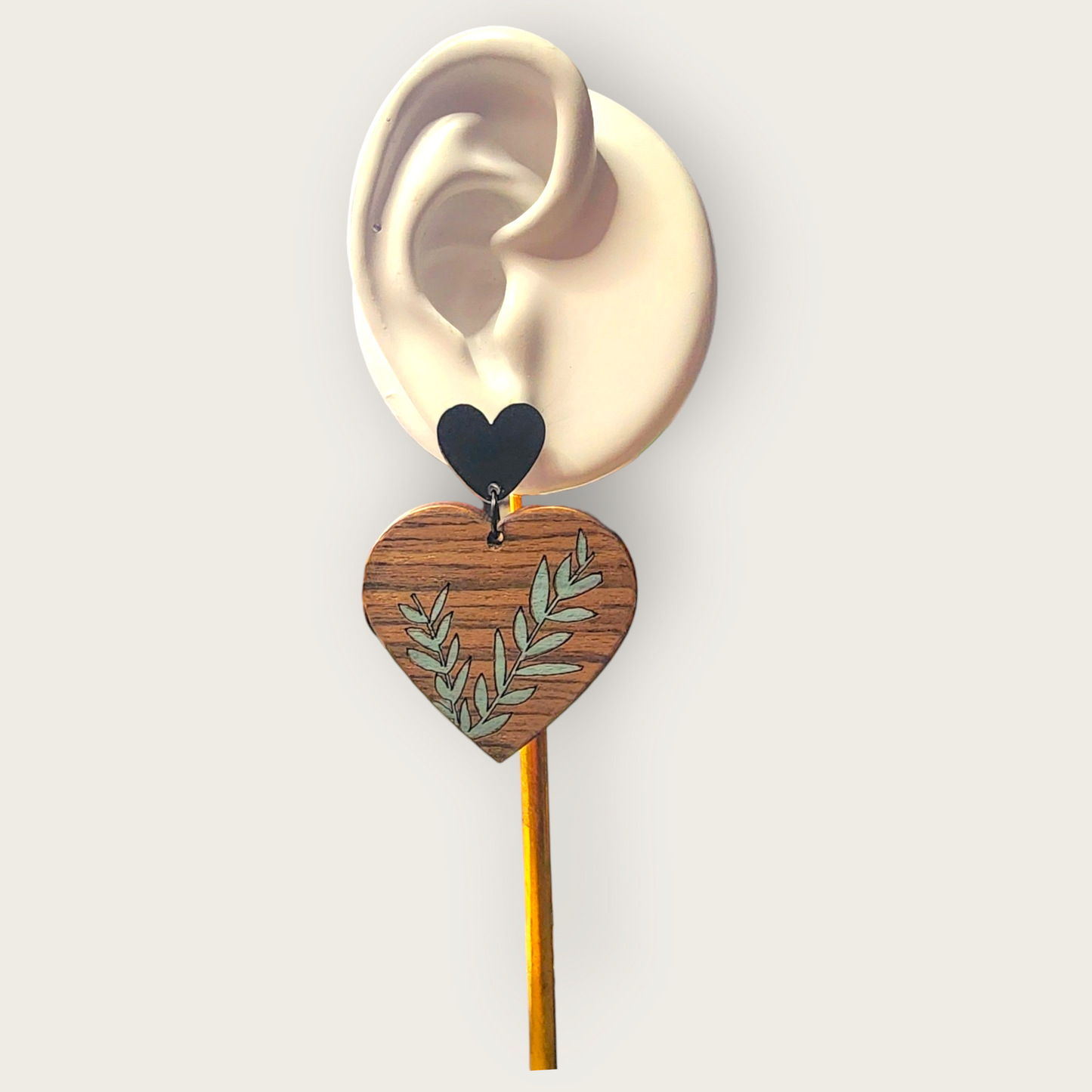 Heart Sprig Earrings