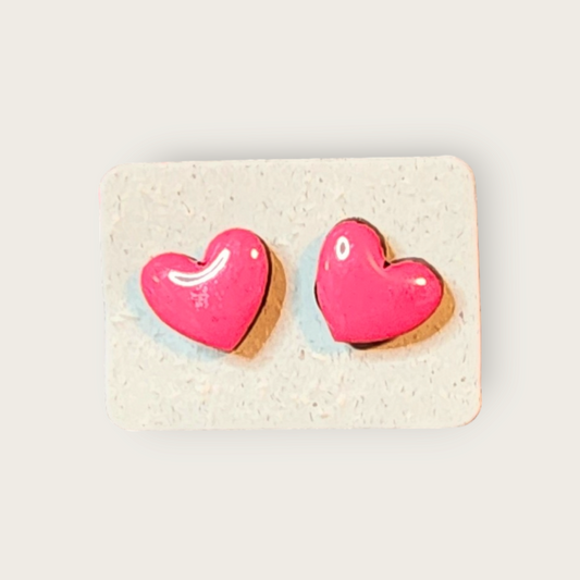 Heart Studs