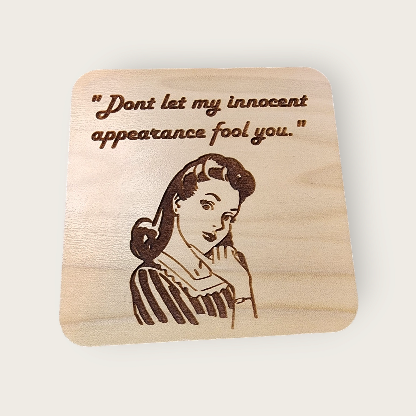 Vintage housewife funny coasters