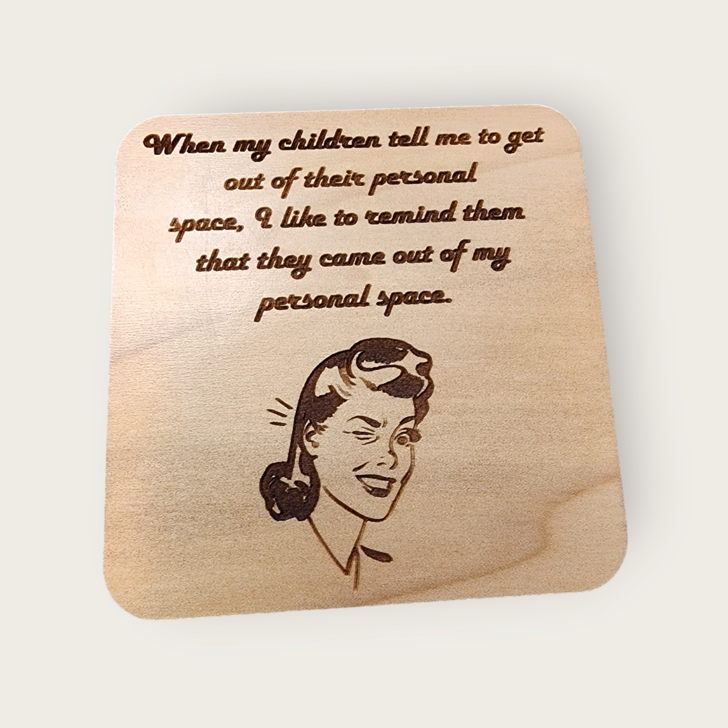 Vintage housewife funny coasters