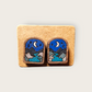 Mountain Scene Stud Earrings