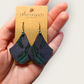 Ebony and Fern Earrings