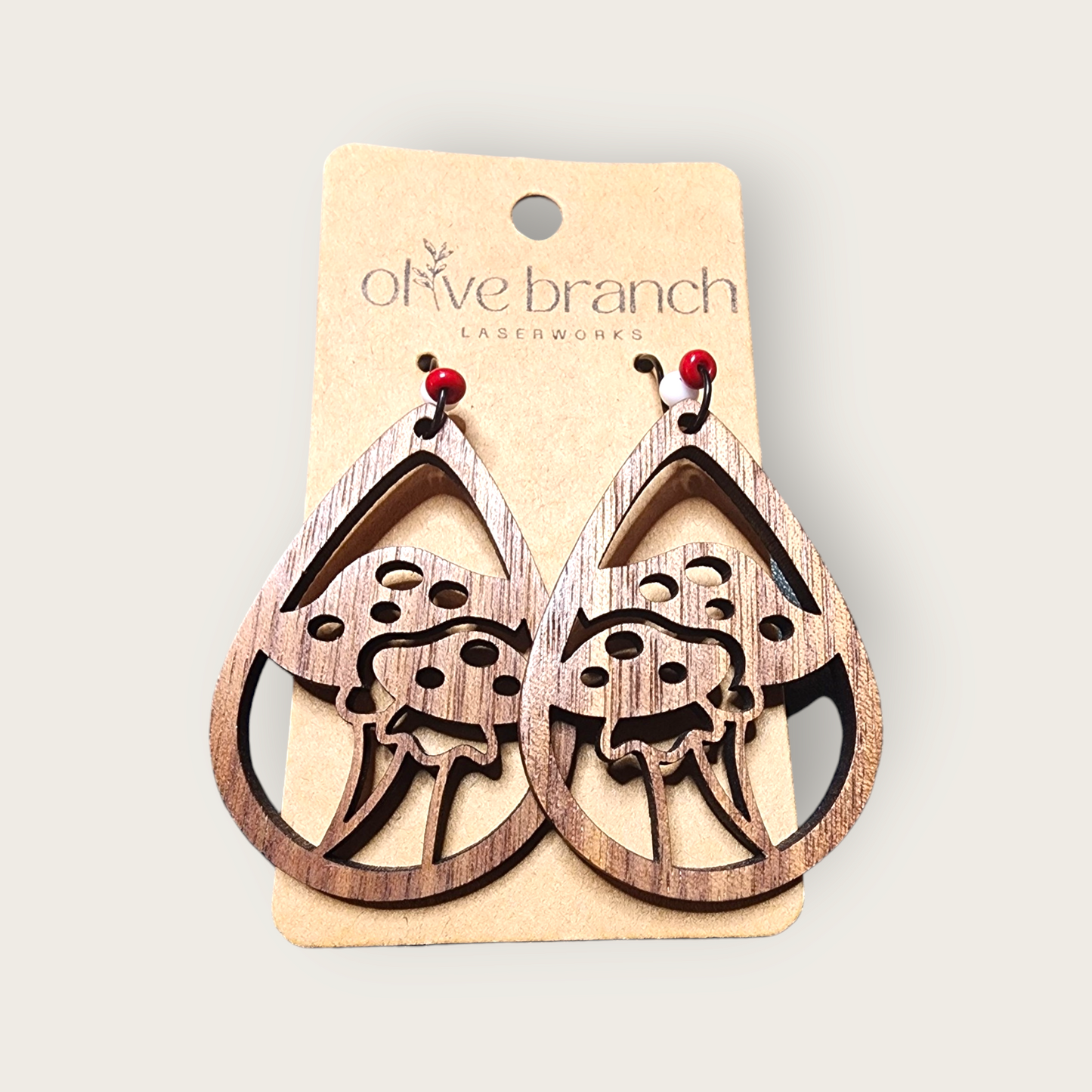 Mushroom Earrings