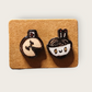 Ramen & Fortune Cookie Studs