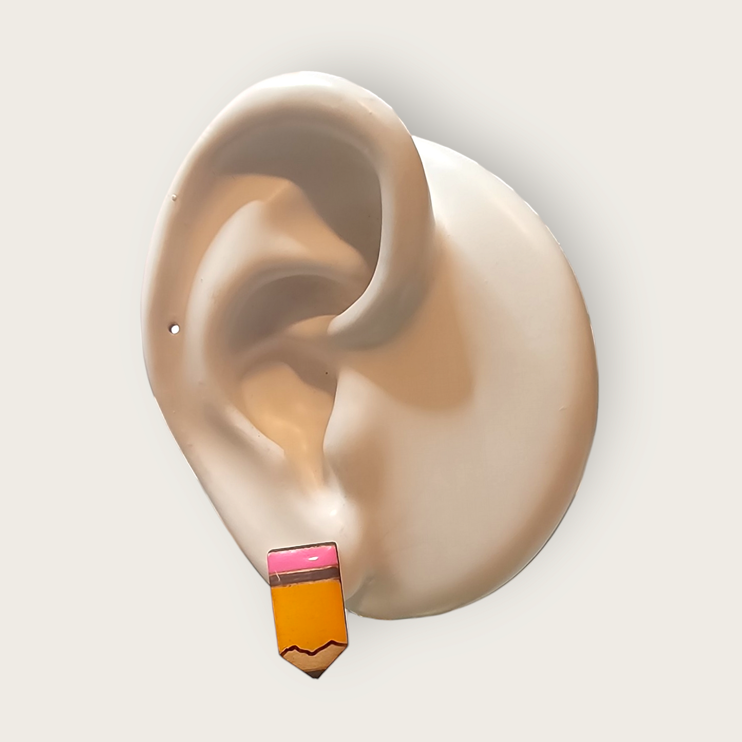 Pencil Stud Earrings