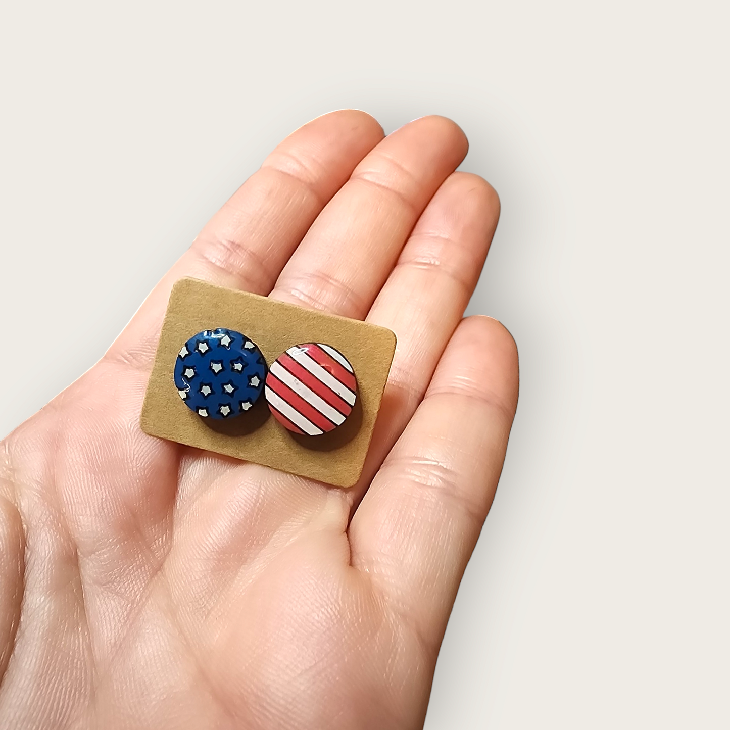 Stars and Stripes Studs