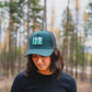 Woodland Watercolor Trucker hat