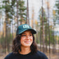 Woodland Watercolor Trucker hat