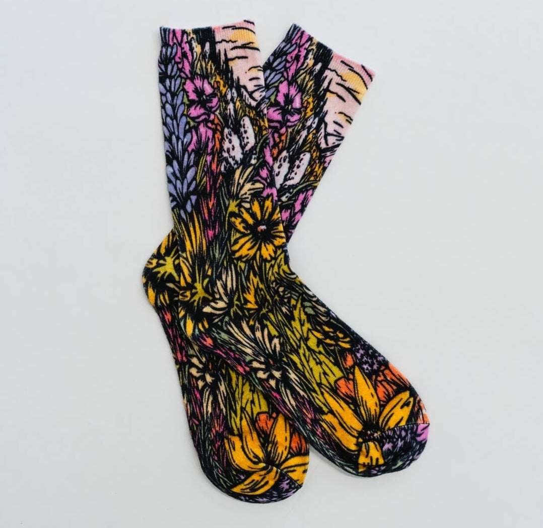 Wildflower Socks