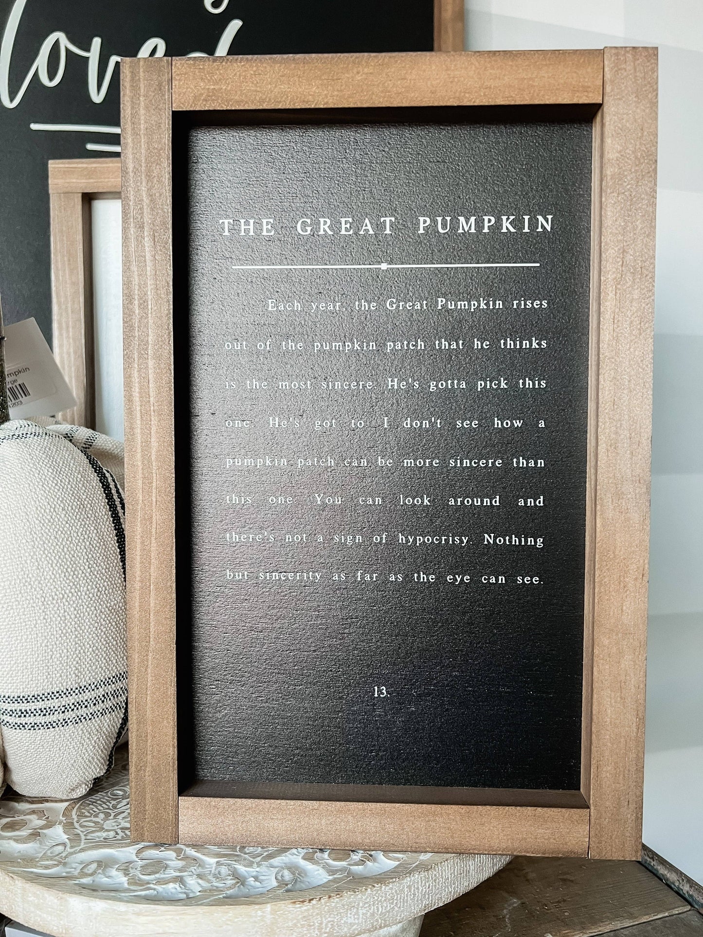 The Great Pumpkin - Charlie Brown